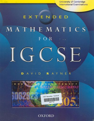 Extended Mathematics for IGCSE-1